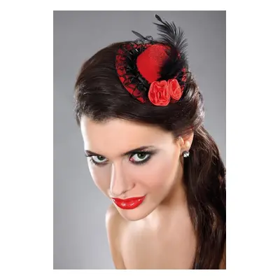 LivCo Corsetti Fashion Mini Top Hat Model 20 Red