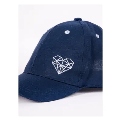 Dětská kšiltovka Yoclub Baseball Cap CZD-0613G-A100 Navy Blue