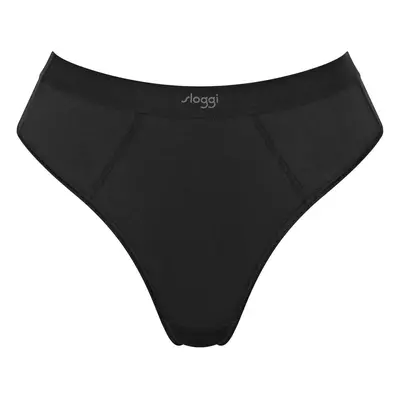 Dámská tanga EVER Ease String - BLACK - černá 0004 - SLOGGI BLACK