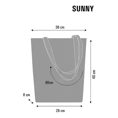 Bertoni Plátěná taška Sunny Lord Brown