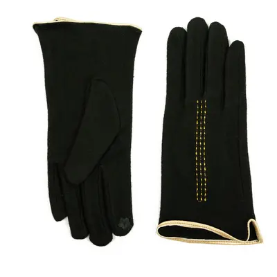 Art Of Polo Rukavice rk23348-1 Black/Gold