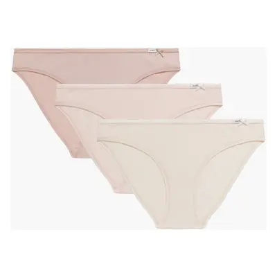 Dámské bikiny kalhotky ATLANTIC 3Pack - vícebarevné