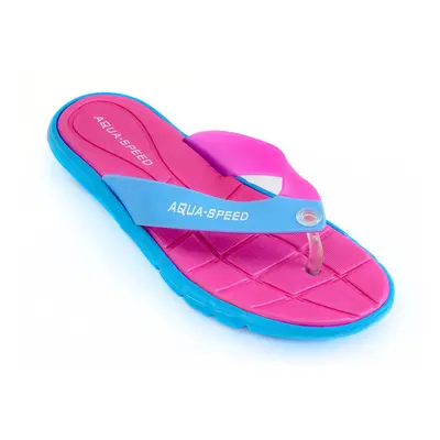 AQUA SPEED Bazénové pantofle Bali Pink/Blue