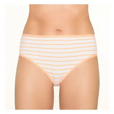 Dámské kalhotky BIKINI L-126BI 3-pack - LAMA bílo-tyrkysová