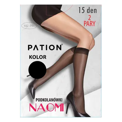 Raj-Pol Podkolenky Pation Naomi 15 DEN Black