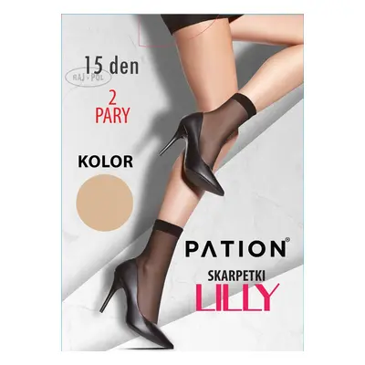 Raj-Pol Ponožky Pation Lilly 15 DEN Light Beige