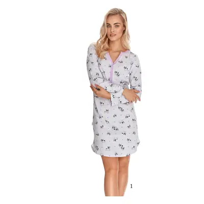 Dámská noční košile 2574 LIVIA S-XL šedá