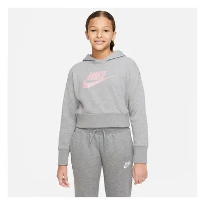 Dívčí mikina Sportswear Club Jr DC7210 093 - Nike