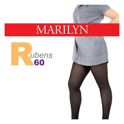 Punčochové kalhoty Marilyn Rubens 60 DEN - Marilyn čokoládová