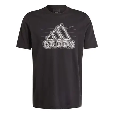 Pánské tričko adidas Growth Badge Graphic T-shirt black IN6258 pánské