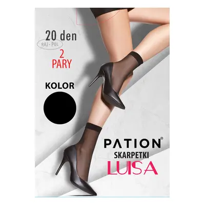 Raj-Pol Ponožky Pation Luisa 20 DEN Black