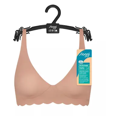 Dámská podprsenka ZERO Microfibre 2.0 Soft bra - CAMEO BROWN - sv. hnědá 00ME - SLOGGI BROWN