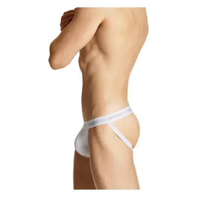 Pánské slipy 1571 Jockstrap white - Atlantic bílá