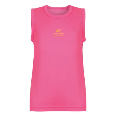 Dětské rychleschnoucí tílko ALPINE PRO NEQO neon knockout pink 140-146