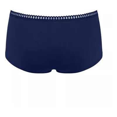 Dámské kalhotky GO Crush Short C3P - BLUE - modré M008 - SLOGGI BLUE