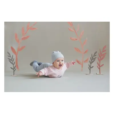 Čepice Pinokio Wild Animals Bonnet Grey