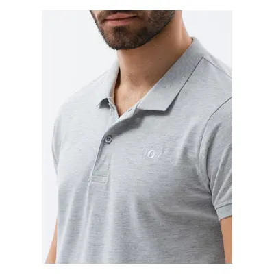 Ombre Polo trička S1374 Grey