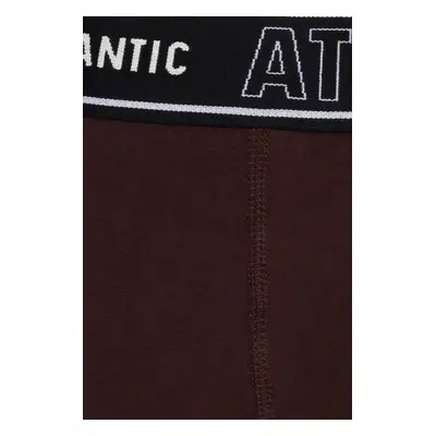 Pánské boxerky 1191 brown - Atlantic Hnědá