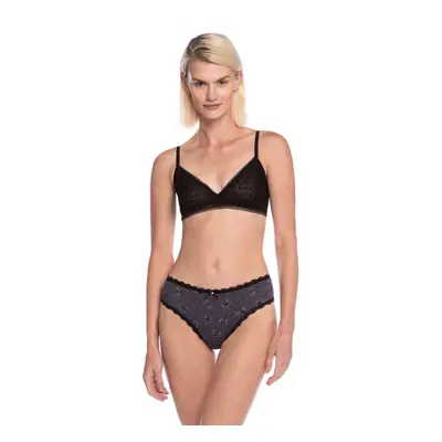 Dámské kalhotky BIKINI L-1538BI fialovo-růžová