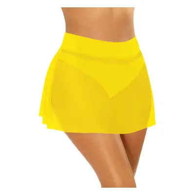 SPÓDNICA PLAŻOWA SKIRT 4 - SKIRTS žlutá