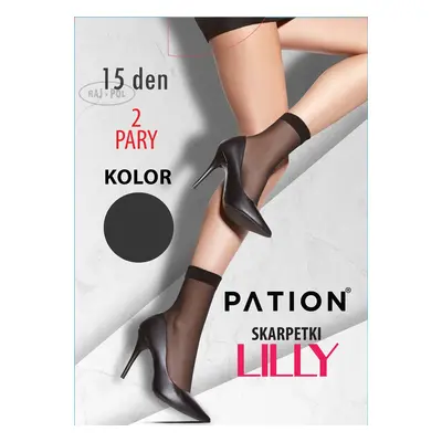 Raj-Pol Ponožky Lilly 15 DEN Graphite