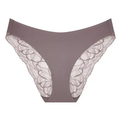 Dámské kalhotky Body Make-Up Illusion Lace Highleg Tai - Triumph coffee sugar (3091)