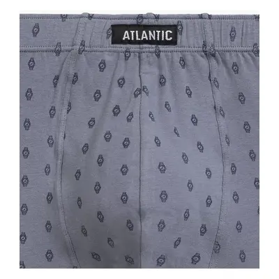 Boxerky Atlantic 3MH-195 A'3 S-2XL tmavě modrošedá