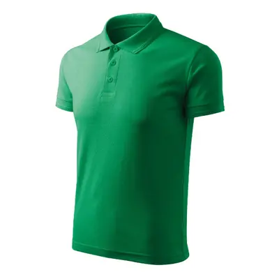 Pique Polo Free polokošile pánská středně zelená 2XL