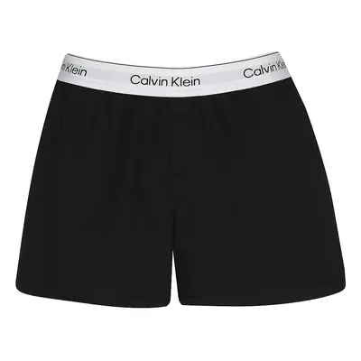 Dámské kraťasy QS6871E UB1 černá - Calvin Klein černá