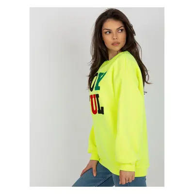 Mikina EM BL 617 5.00X fluo žlutá