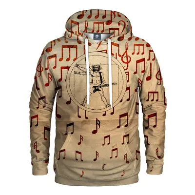 Aloha From Deer Perfect Guitar Solo Hoodie H-K AFD655 Beige