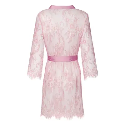 LivCo Corsetti Fashion Housecoat Sheer Pink