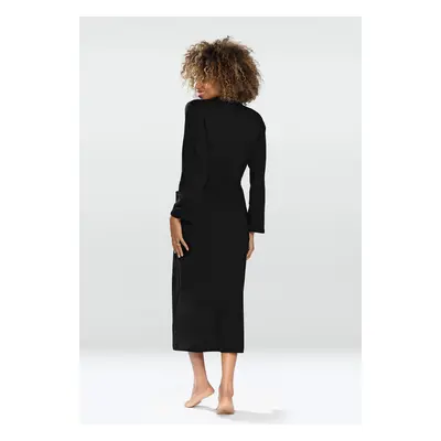 DKaren Housecoat Melissa Black