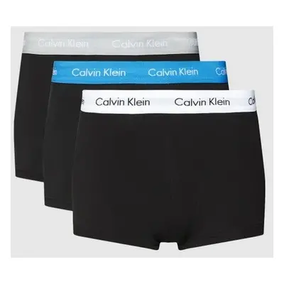 Pánské boxerky 3 pack U2664G CAZ černá - Calvin Klein černá