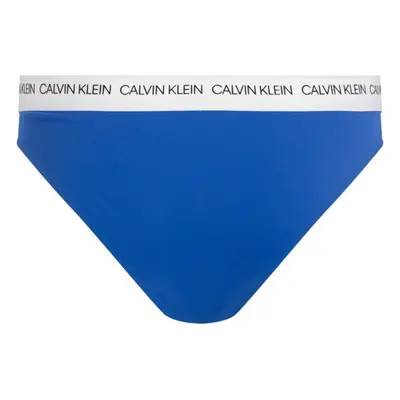 Spodní díl plavek KW0KW00658-CHQ modrobílá - Calvin Klein modro-bílá