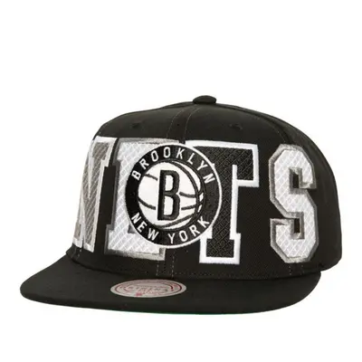 Mitchell & Ness Varsity Bust Snapback Kšiltovka Brooklyn Nets HHSS6461-BNEYYPPPBLCK