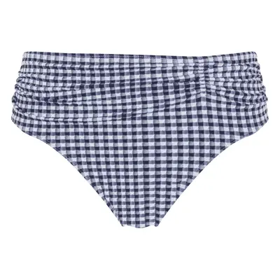 Swimwear Gingham Gather Brief navy gingham SW1729 34