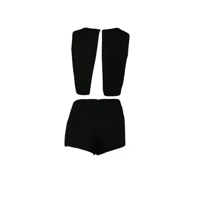 Plážové šaty Cut Out Romper KW0KW00380 - Calvin Klein bílá