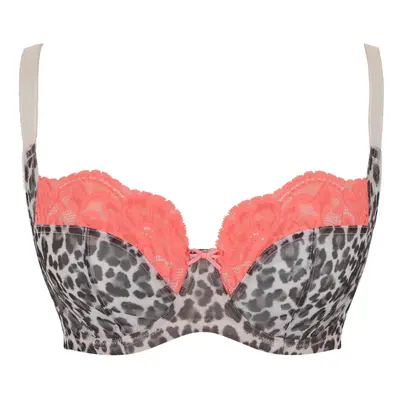 Panache Nina Balcony leopard/coral 10941