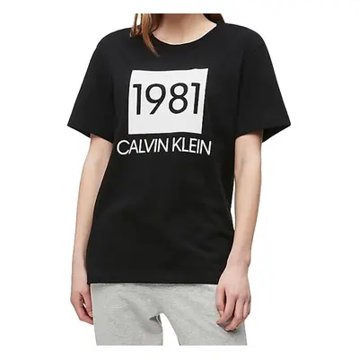 Dámské Tričko s krátkým rukávem QS6343E-001 - Calvin Klein