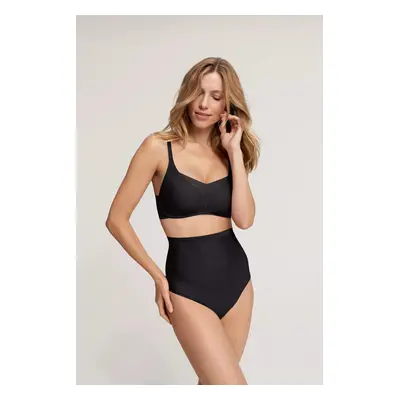 Dámské kalhotky Triumph Shape Smart Highwaist String černé BLACK