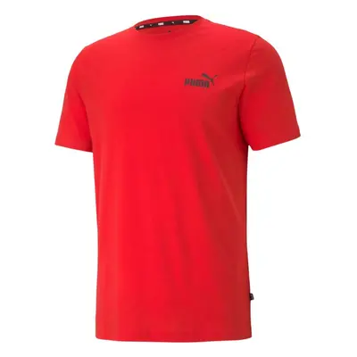 Pánské tričko Puma ESS Small Logo Tee červené 586668 11 pánské