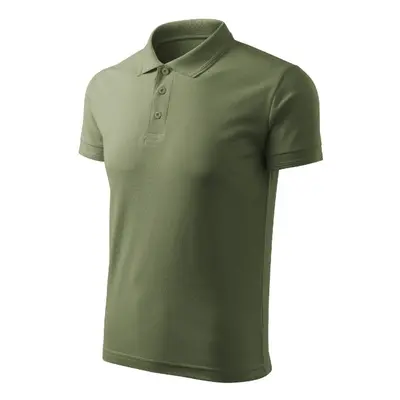 Pique Polo Free polokošile pánská khaki