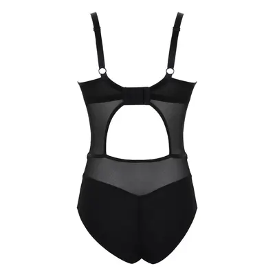 Panache Tango Essence Plunge Bodysuit obsidian 10965A