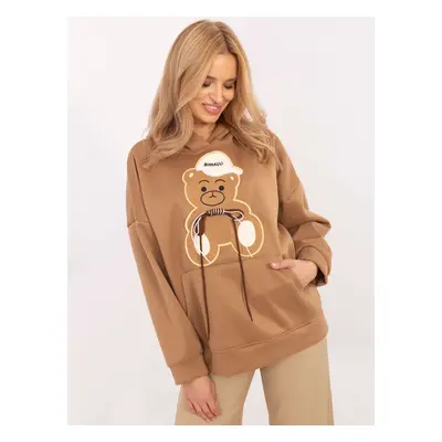 Mikina DHJ BL A8695.65P camel