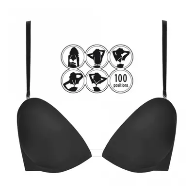 Podprsenka s mnoha možnostmi řešení ramínek WONDERBRA MULTIWAY BRA - WONDERBRA - černá