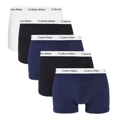 Pánské boxerky 5 pack NB2877A - Calvin Klein černo-bílo-modrá