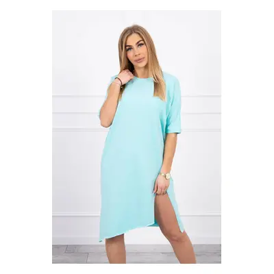 Oversize šaty mint UNI