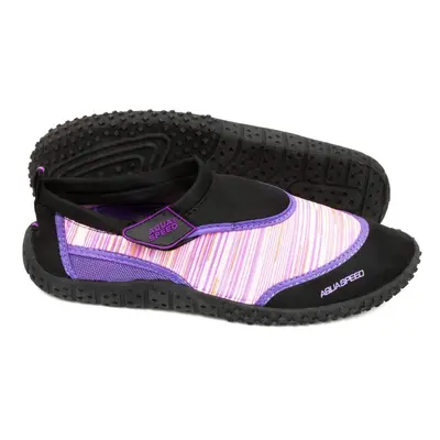 AQUA SPEED Plavecké boty Aqua Shoe Model 2A Black/Pink