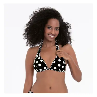 Style Mina Top Bikini - horní díl 8790-1 černobílá - RosaFaia 430 černobílá